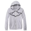 Adult Triblend Full-Zip Fleece Hooded Sweatshirt Thumbnail