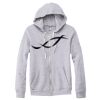 Adult Triblend Full-Zip Fleece Hooded Sweatshirt Thumbnail