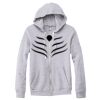 Adult Triblend Full-Zip Fleece Hooded Sweatshirt Thumbnail
