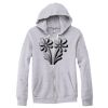 Adult Triblend Full-Zip Fleece Hooded Sweatshirt Thumbnail