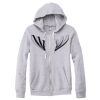 Adult Triblend Full-Zip Fleece Hooded Sweatshirt Thumbnail