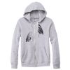 Adult Triblend Full-Zip Fleece Hooded Sweatshirt Thumbnail