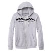 Adult Triblend Full-Zip Fleece Hooded Sweatshirt Thumbnail
