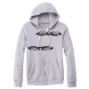 Adult Triblend Full-Zip Fleece Hooded Sweatshirt Thumbnail