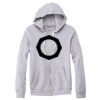 Adult Triblend Full-Zip Fleece Hooded Sweatshirt Thumbnail