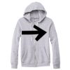 Adult Triblend Full-Zip Fleece Hooded Sweatshirt Thumbnail