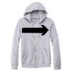 Adult Triblend Full-Zip Fleece Hooded Sweatshirt Thumbnail