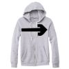 Adult Triblend Full-Zip Fleece Hooded Sweatshirt Thumbnail