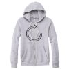 Adult Triblend Full-Zip Fleece Hooded Sweatshirt Thumbnail