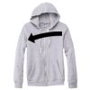 Adult Triblend Full-Zip Fleece Hooded Sweatshirt Thumbnail