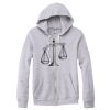 Adult Triblend Full-Zip Fleece Hooded Sweatshirt Thumbnail