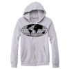 Adult Triblend Full-Zip Fleece Hooded Sweatshirt Thumbnail