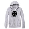 Adult Triblend Full-Zip Fleece Hooded Sweatshirt Thumbnail