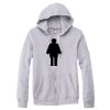 Adult Triblend Full-Zip Fleece Hooded Sweatshirt Thumbnail