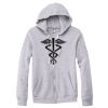 Adult Triblend Full-Zip Fleece Hooded Sweatshirt Thumbnail