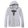 Adult Triblend Full-Zip Fleece Hooded Sweatshirt Thumbnail