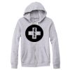 Adult Triblend Full-Zip Fleece Hooded Sweatshirt Thumbnail