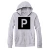 Adult Triblend Full-Zip Fleece Hooded Sweatshirt Thumbnail