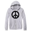 Adult Triblend Full-Zip Fleece Hooded Sweatshirt Thumbnail