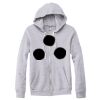 Adult Triblend Full-Zip Fleece Hooded Sweatshirt Thumbnail