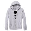 Adult Triblend Full-Zip Fleece Hooded Sweatshirt Thumbnail