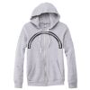 Adult Triblend Full-Zip Fleece Hooded Sweatshirt Thumbnail