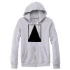 Adult Triblend Full-Zip Fleece Hooded Sweatshirt Thumbnail