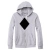Adult Triblend Full-Zip Fleece Hooded Sweatshirt Thumbnail