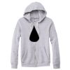 Adult Triblend Full-Zip Fleece Hooded Sweatshirt Thumbnail