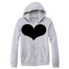 Adult Triblend Full-Zip Fleece Hooded Sweatshirt Thumbnail