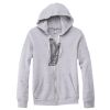 Adult Triblend Full-Zip Fleece Hooded Sweatshirt Thumbnail
