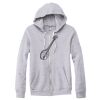 Adult Triblend Full-Zip Fleece Hooded Sweatshirt Thumbnail