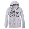 Adult Triblend Full-Zip Fleece Hooded Sweatshirt Thumbnail