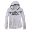 Adult Triblend Full-Zip Fleece Hooded Sweatshirt Thumbnail