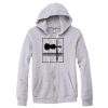 Adult Triblend Full-Zip Fleece Hooded Sweatshirt Thumbnail