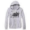 Adult Triblend Full-Zip Fleece Hooded Sweatshirt Thumbnail