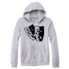 Adult Triblend Full-Zip Fleece Hooded Sweatshirt Thumbnail
