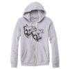 Adult Triblend Full-Zip Fleece Hooded Sweatshirt Thumbnail
