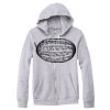 Adult Triblend Full-Zip Fleece Hooded Sweatshirt Thumbnail
