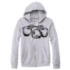Adult Triblend Full-Zip Fleece Hooded Sweatshirt Thumbnail