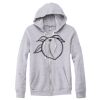 Adult Triblend Full-Zip Fleece Hooded Sweatshirt Thumbnail