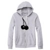 Adult Triblend Full-Zip Fleece Hooded Sweatshirt Thumbnail