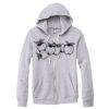 Adult Triblend Full-Zip Fleece Hooded Sweatshirt Thumbnail