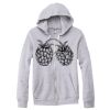 Adult Triblend Full-Zip Fleece Hooded Sweatshirt Thumbnail