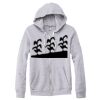 Adult Triblend Full-Zip Fleece Hooded Sweatshirt Thumbnail