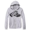 Adult Triblend Full-Zip Fleece Hooded Sweatshirt Thumbnail