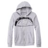 Adult Triblend Full-Zip Fleece Hooded Sweatshirt Thumbnail