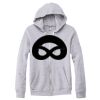 Adult Triblend Full-Zip Fleece Hooded Sweatshirt Thumbnail