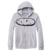 Adult Triblend Full-Zip Fleece Hooded Sweatshirt Thumbnail