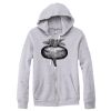 Adult Triblend Full-Zip Fleece Hooded Sweatshirt Thumbnail